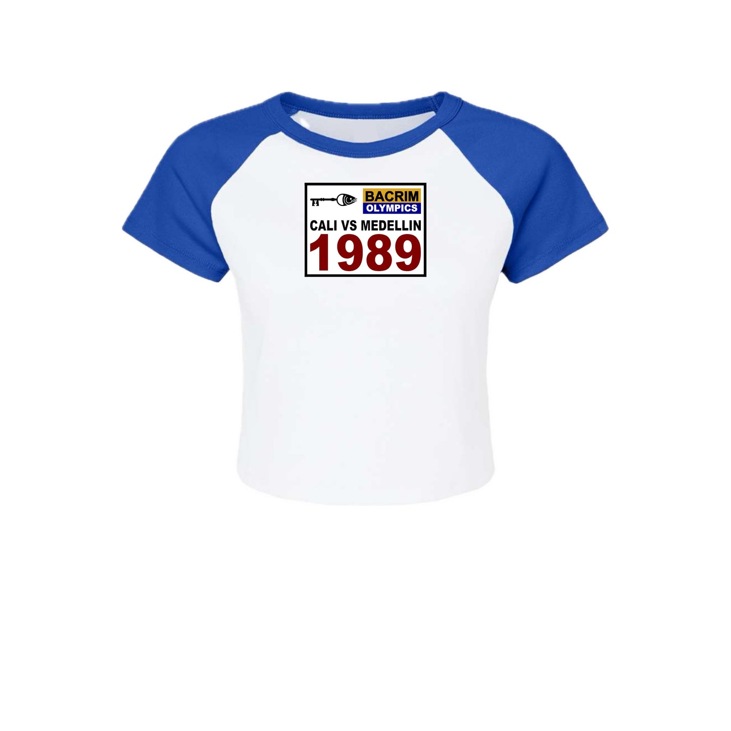Cali vs Medellín Raglan Crop Top