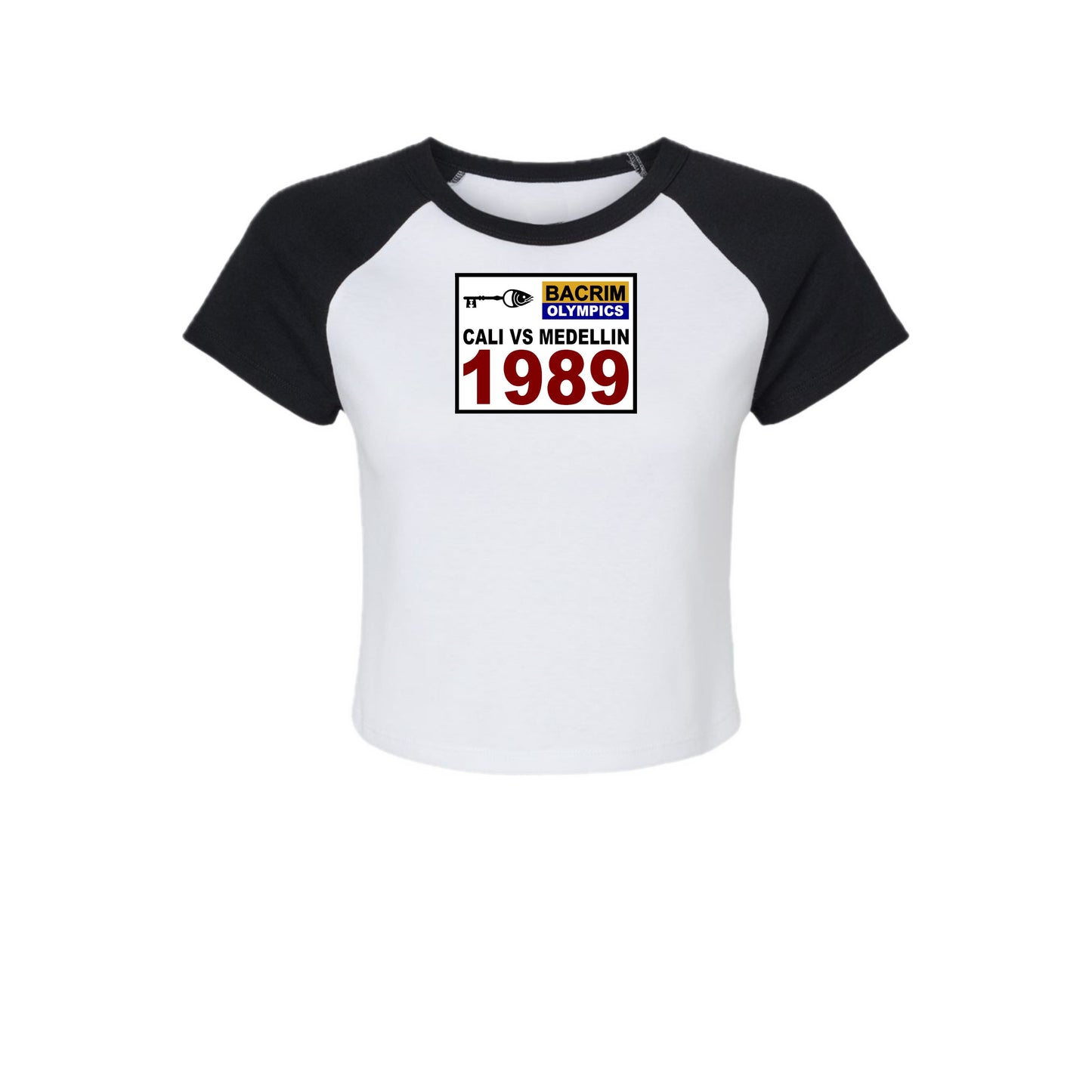Cali vs Medellín Raglan Crop Top