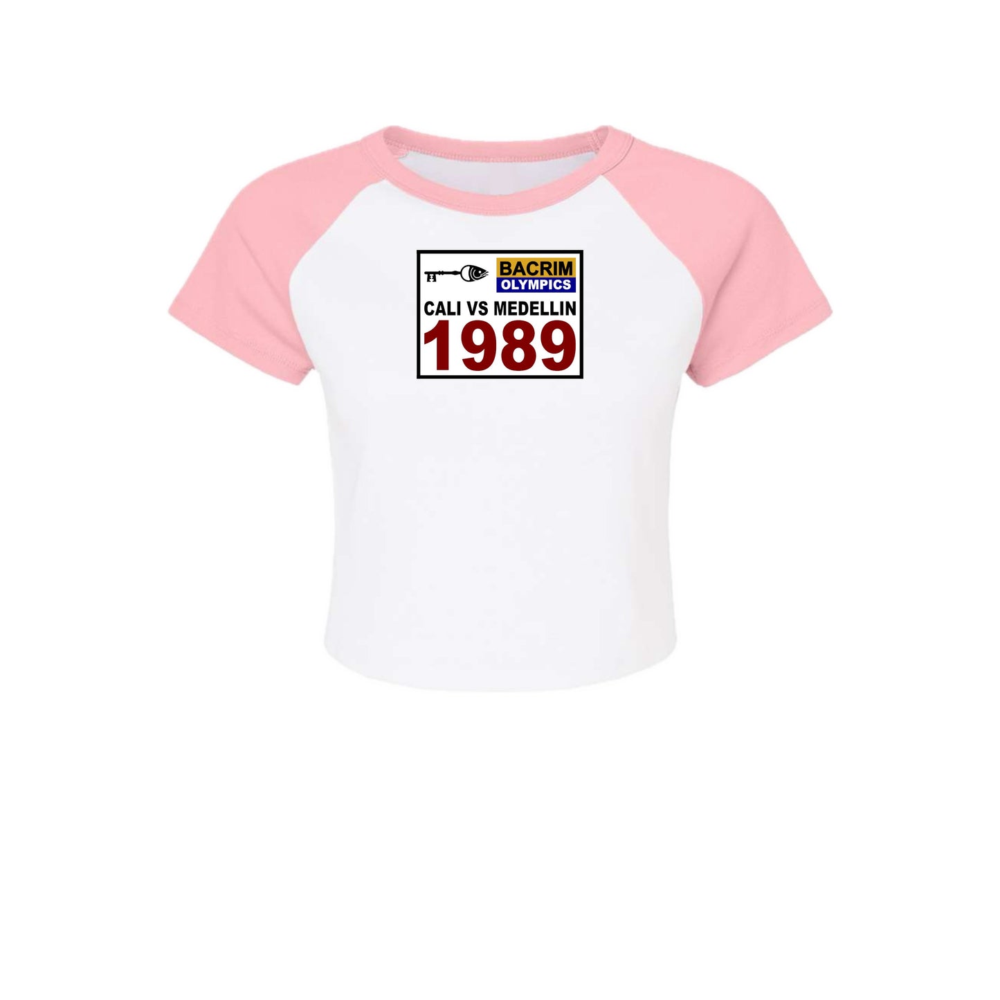 Cali vs Medellín Raglan Crop Top