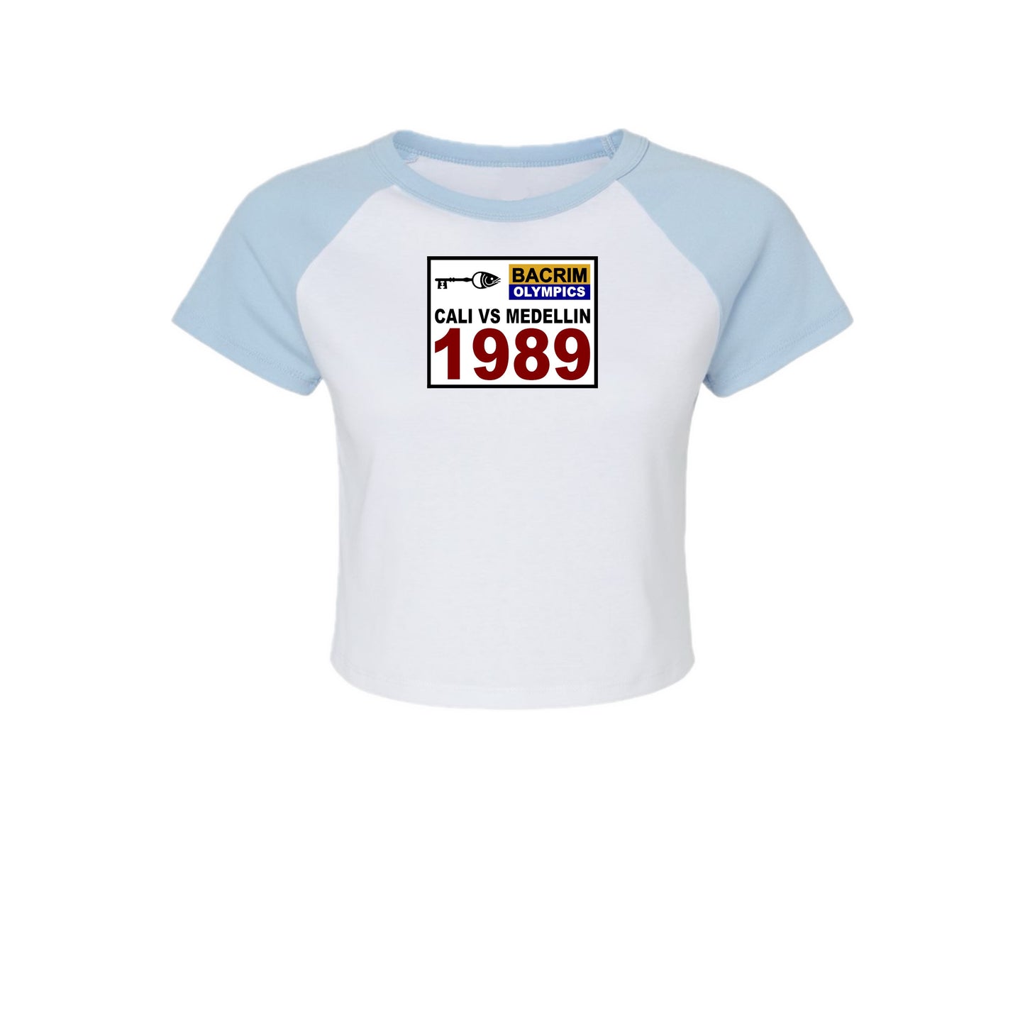 Cali vs Medellín Raglan Crop Top